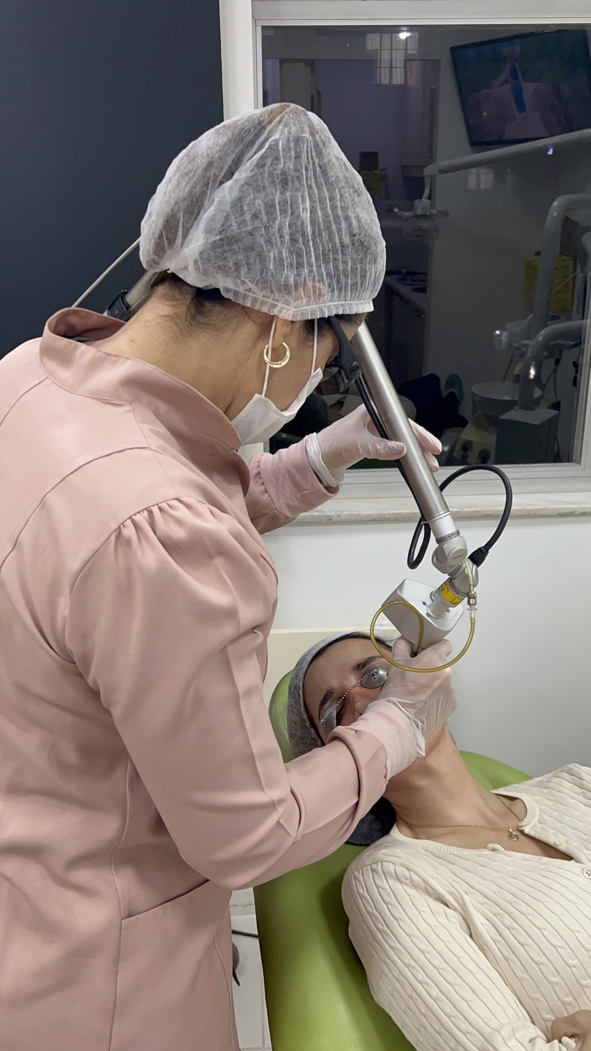 Laser CO2 em ação